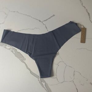 SKIMS Slate Blue Sexy Thong NWT